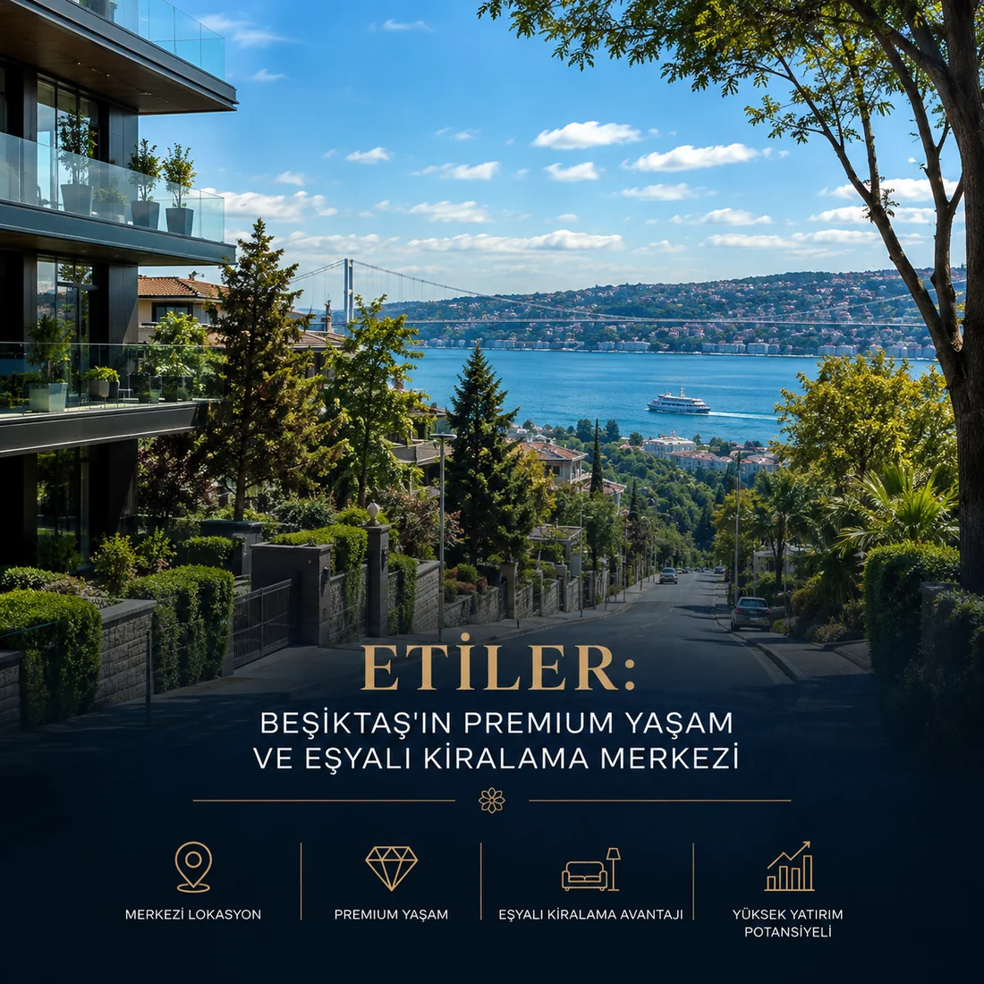 Etiler — Etiler: Beşiktaş'ın Premium Yaşam ve Eşyalı Kiralama Merkezi Etiler — Etiler: Beşiktaş'ın Premium Yaşam ve Eşyalı Kiralama Merkezi